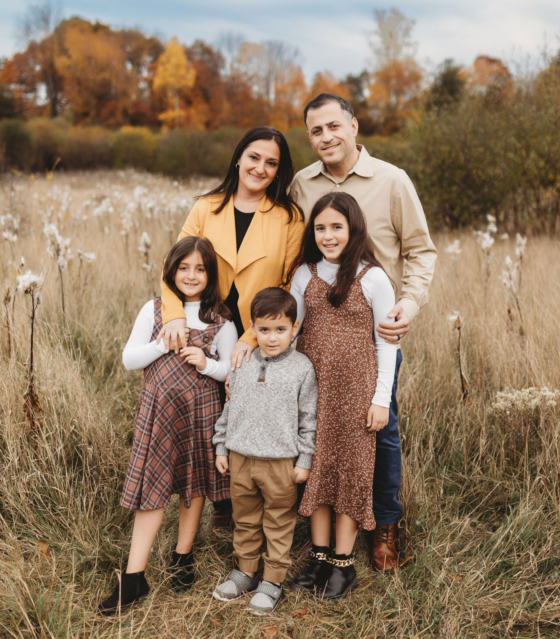 Dr. Amanda Yousif, DDS and her family in Warren, MI
